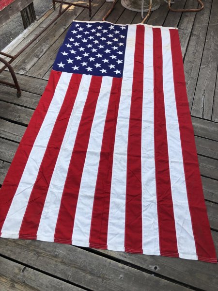 画像17: Vintage United States Flag Valley Forge Flag Company -BEST- 50 Stars MADE IN USA  (R490) (17)