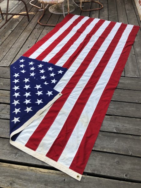 画像14: Vintage United States Flag Valley Forge Flag Company -BEST- 50 Stars MADE IN USA  (R490) (14)