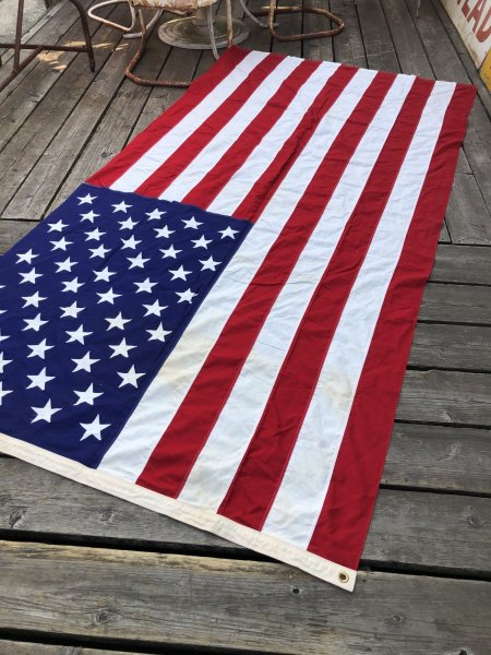画像7: Vintage United States Flag Valley Forge Flag Company -BEST- 50 Stars MADE IN USA  (R490) (7)
