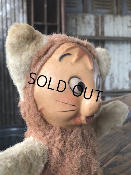 画像7: Vintage  Celluloid Face Doll Kitty Cat 27cm (R495) (7)