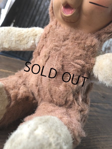 画像10: Vintage  Celluloid Face Doll Kitty Cat 27cm (R495) (10)