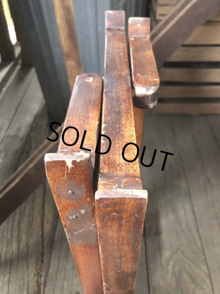 画像14: Antique Wooden Plant Stand (R496) (14)