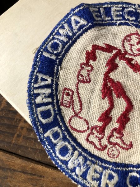 画像4: 40s〜50s era Vintage REDDY KILOWATT Original Advertising Wappen (R509) (4)