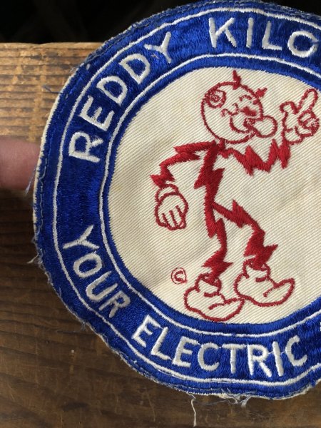 画像4: 〜50s 60s era Vintage REDDY KILOWATT Original Advertising Wappen (R506) (4)
