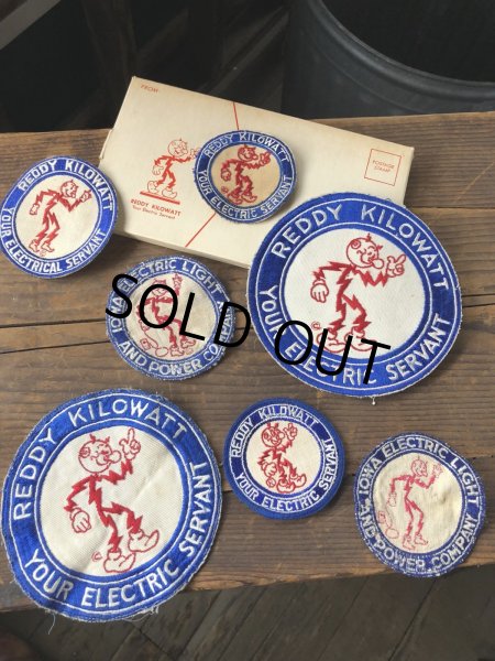画像4: 60s〜 Vintage REDDY KILOWATT Original Advertising Wappen (R504) (4)