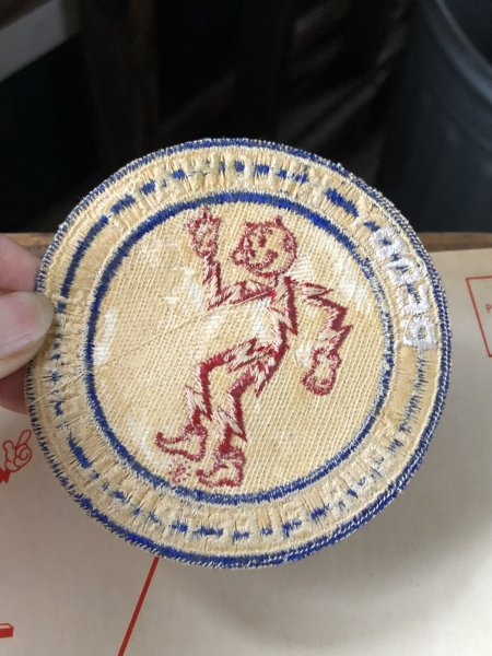 画像5: 〜50s 60s era Vintage REDDY KILOWATT Original Advertising Wappen (R507) (5)