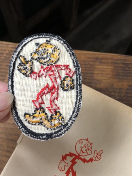 画像3: 60s〜 Vintage REDDY KILOWATT Original Advertising Wappen (R500) (3)