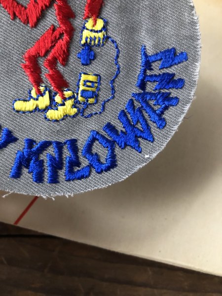 画像2: 60s era Vintage REDDY KILOWATT Original Advertising Wappen (R502) (2)