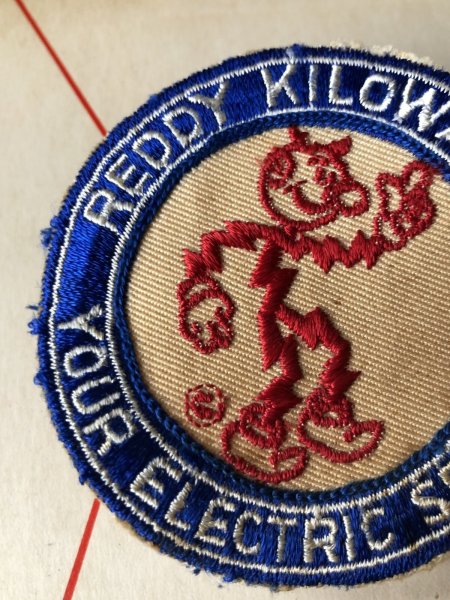 画像4: 50s 60s era Vintage REDDY KILOWATT Original Advertising Wappen (R504) (4)