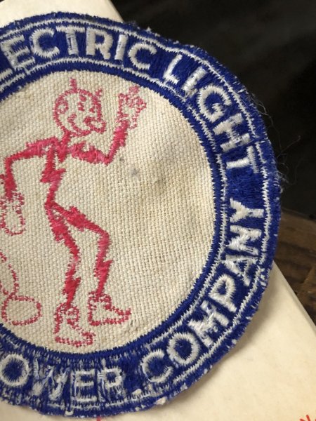 画像3: 40s〜50s era Vintage REDDY KILOWATT Original Advertising Wappen (R508) (3)