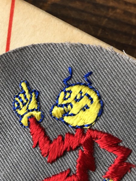 画像4: 60s era Vintage REDDY KILOWATT Original Advertising Wappen (R502) (4)