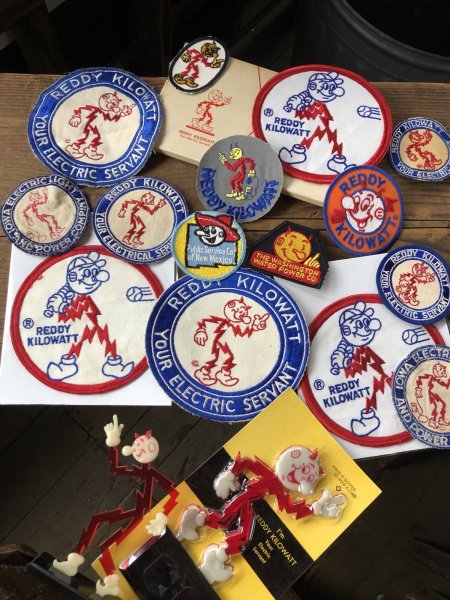 画像4: 60s〜 Vintage REDDY KILOWATT Original Advertising Wappen (R499) (4)