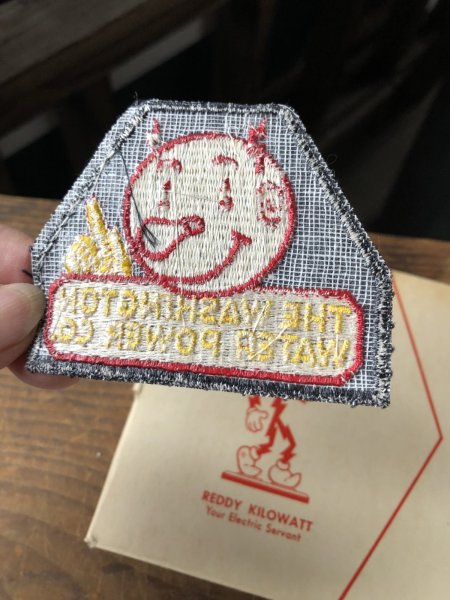 画像3: 60s〜 Vintage REDDY KILOWATT Original Advertising Wappen (R501) (3)