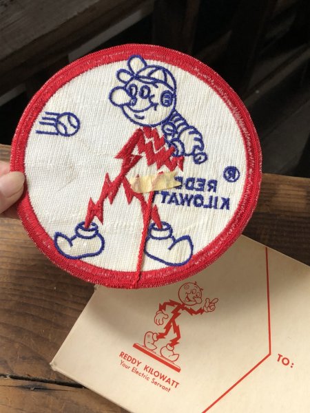 画像5: 60s〜 Vintage REDDY KILOWATT Original Advertising Wappen (R503) (5)