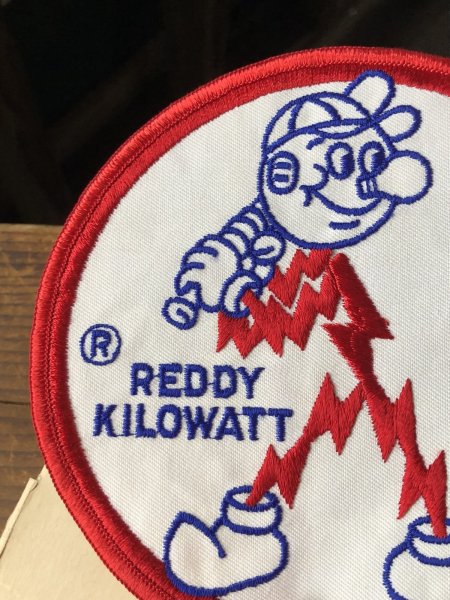 画像2: 60s〜 Vintage REDDY KILOWATT Original Advertising Wappen (R503) (2)