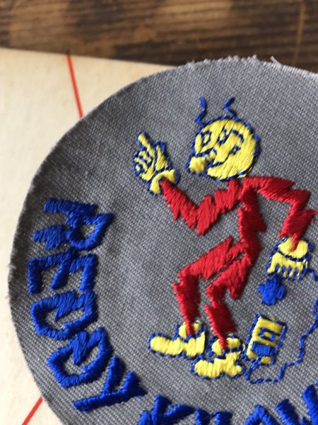 画像3: 60s era Vintage REDDY KILOWATT Original Advertising Wappen (R502) (3)