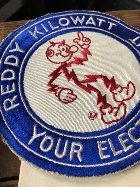 画像3: 〜50s 60s era Vintage REDDY KILOWATT Original Advertising Wappen (R505) (3)