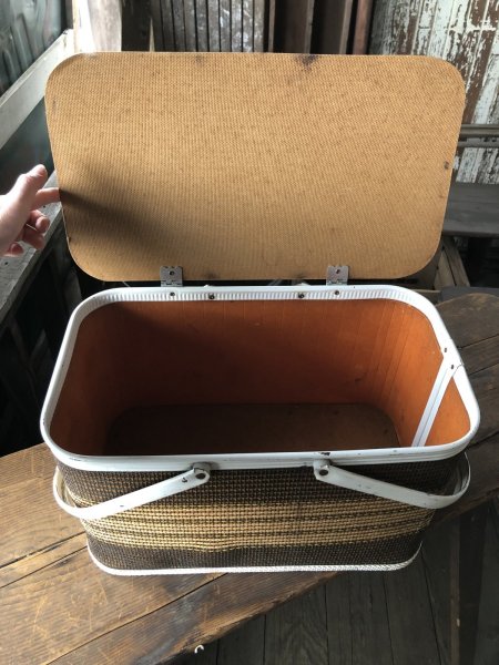 画像11: Vintage USA Picnic Basket (R521) (11)