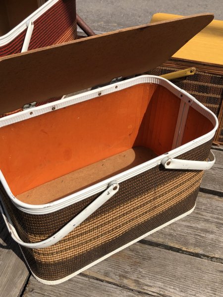 画像15: Vintage USA Picnic Basket (R521) (15)