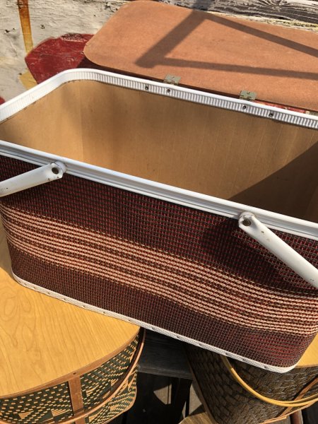 画像12: Vintage USA Picnic Basket (R522) (12)