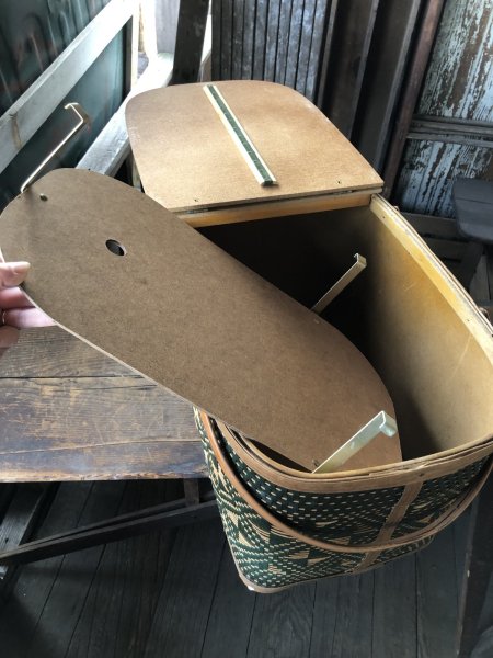 画像12: Vintage USA Picnic Basket (R524) (12)