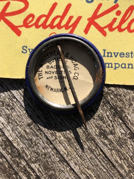 画像2: Vintage REDDY KILOWATT Original Advertising Pinback Button Badge (R518) (2)