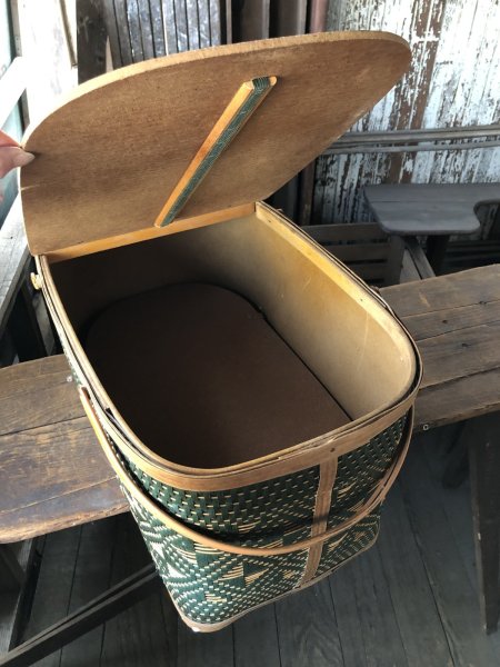 画像10: Vintage USA Picnic Basket (R524) (10)