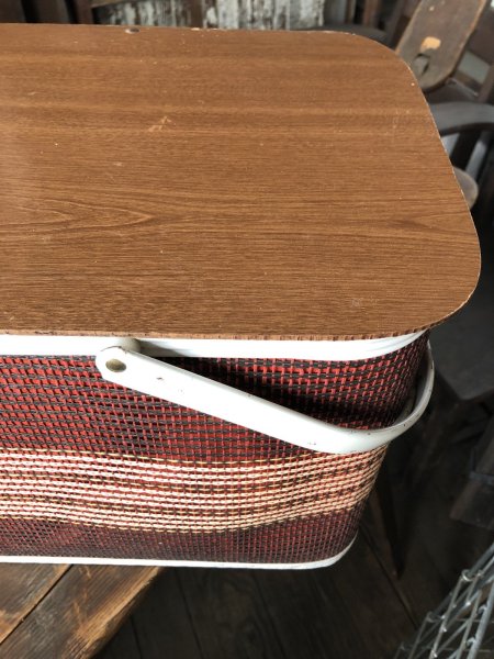 画像11: Vintage USA Picnic Basket (R522) (11)