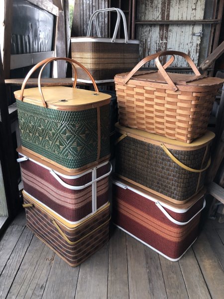 画像16: Vintage USA Picnic Basket (R521) (16)