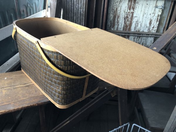 画像7: Vintage USA Picnic Basket (R519) (7)