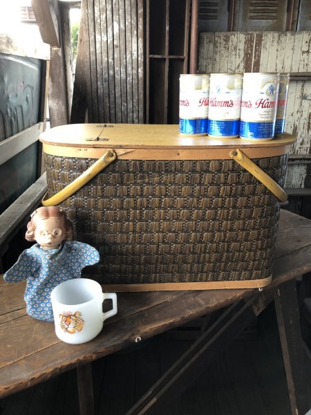 画像20: Vintage USA Picnic Basket (R519) (20)