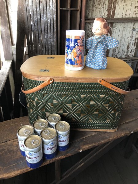 画像26: Vintage USA Picnic Basket (R524) (26)