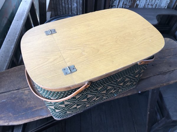 画像2: Vintage USA Picnic Basket (R524) (2)