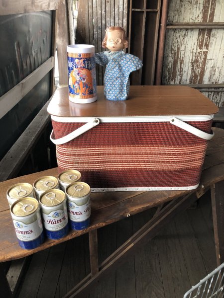 画像14: Vintage USA Picnic Basket (R522) (14)