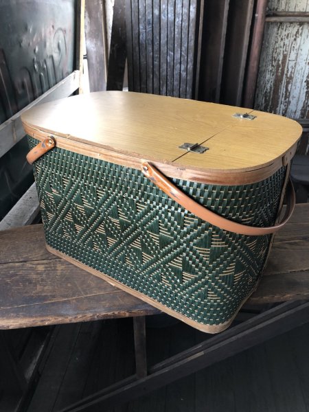 画像6: Vintage USA Picnic Basket (R524) (6)