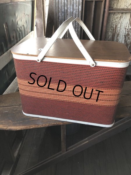 画像1: Vintage USA Picnic Basket (R523) (1)