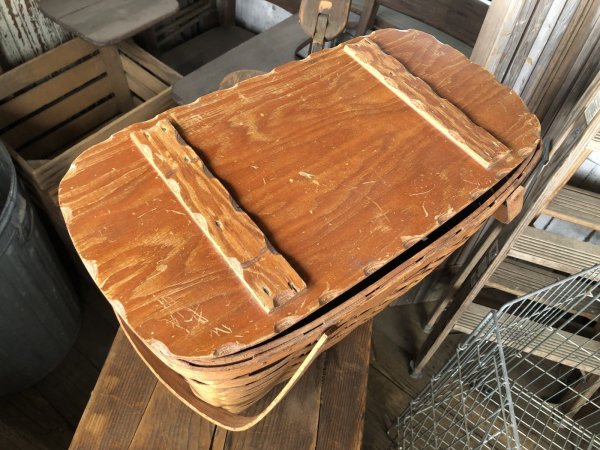 画像2: Vintage USA Picnic Basket (R525) (2)