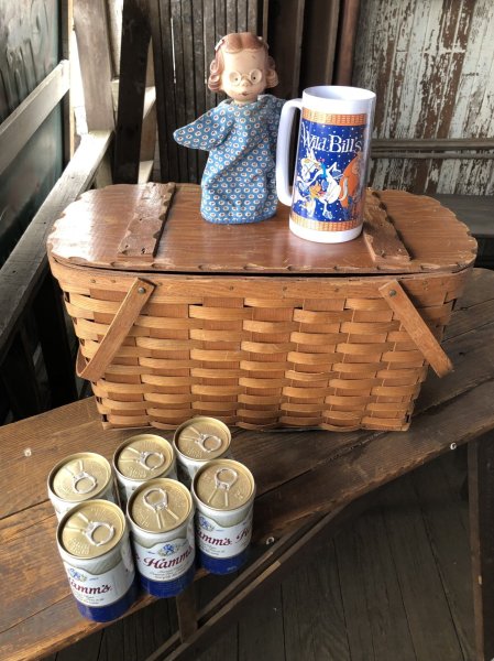 画像16: Vintage USA Picnic Basket (R525) (16)