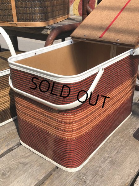 画像19: Vintage USA Picnic Basket (R523) (19)