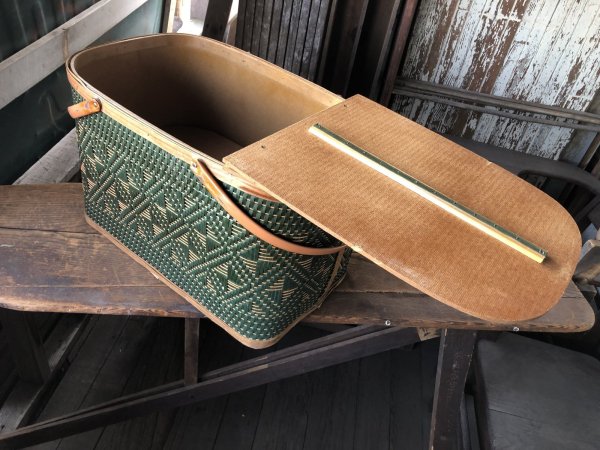 画像7: Vintage USA Picnic Basket (R524) (7)