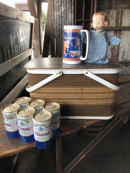 画像14: Vintage USA Picnic Basket (R521) (14)