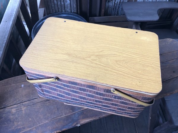 画像10: Vintage USA Picnic Basket (R520) (10)