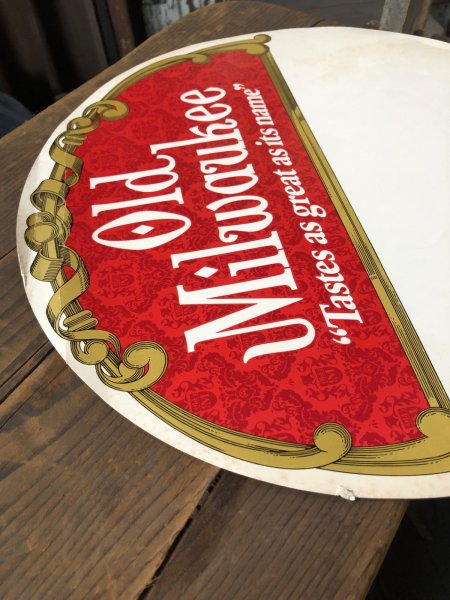 画像4: 70s Vintage Cardboard Sign Old Milwaukee Beer (R535) (4)