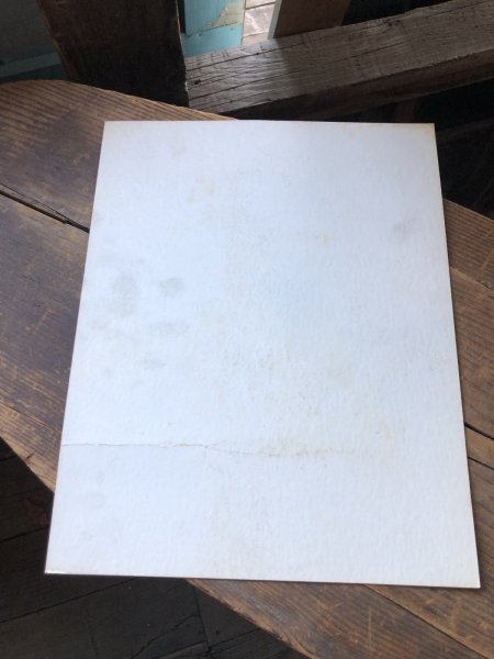 画像5: 〜80s Vintage Cardboard Sign Kingsbury Brew Near Beer (R537) (5)