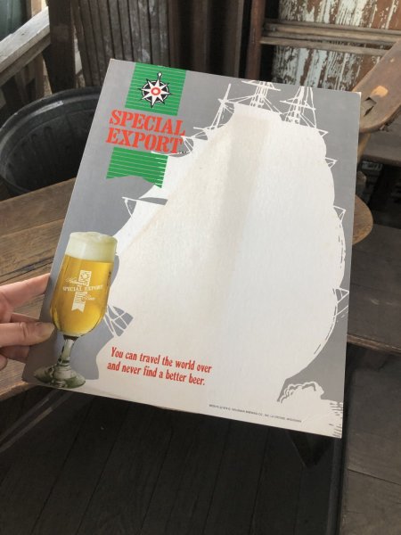 画像6: 70s Vintage Cardboard Sign Heilman's Special Export Beer (R539) (6)