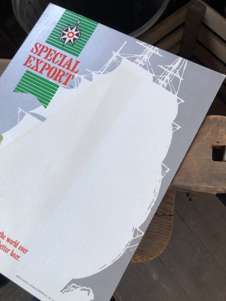 画像2: 70s Vintage Cardboard Sign Heilman's Special Export Beer (R539) (2)