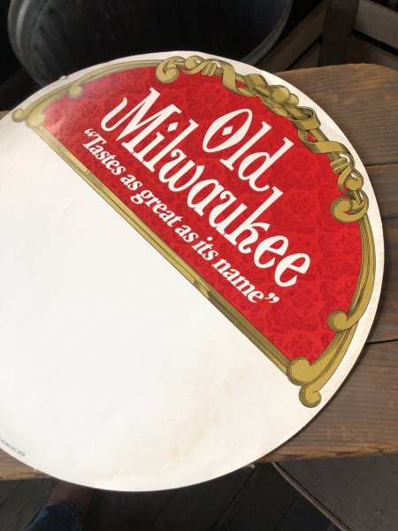 画像3: 70s Vintage Cardboard Sign Old Milwaukee Beer (R535) (3)