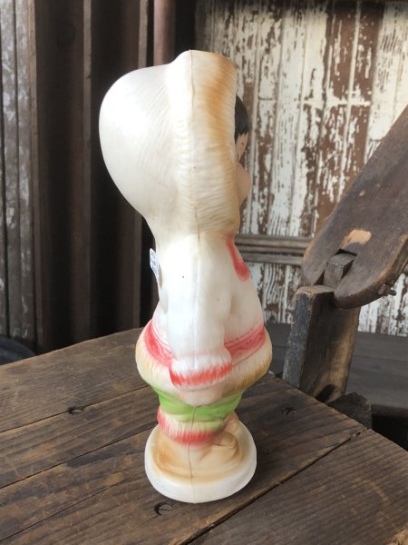 画像4: 60s Vintage Kimmie Eskimo Plastic Coin Bank (R545) (4)