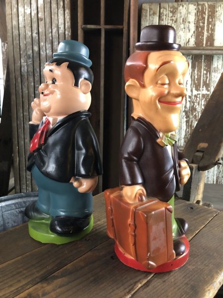 画像7: 1972 Vintage Larry Harmon's Laurel and Hardy Play Pal Piggy Banks (R548) (7)