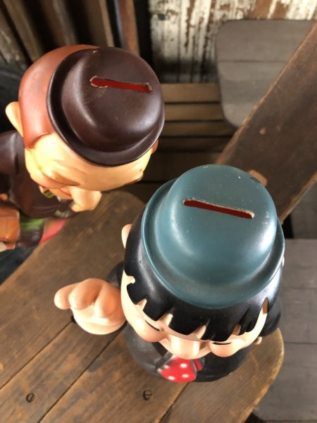 画像5: 1972 Vintage Larry Harmon's Laurel and Hardy Play Pal Piggy Banks (R548) (5)
